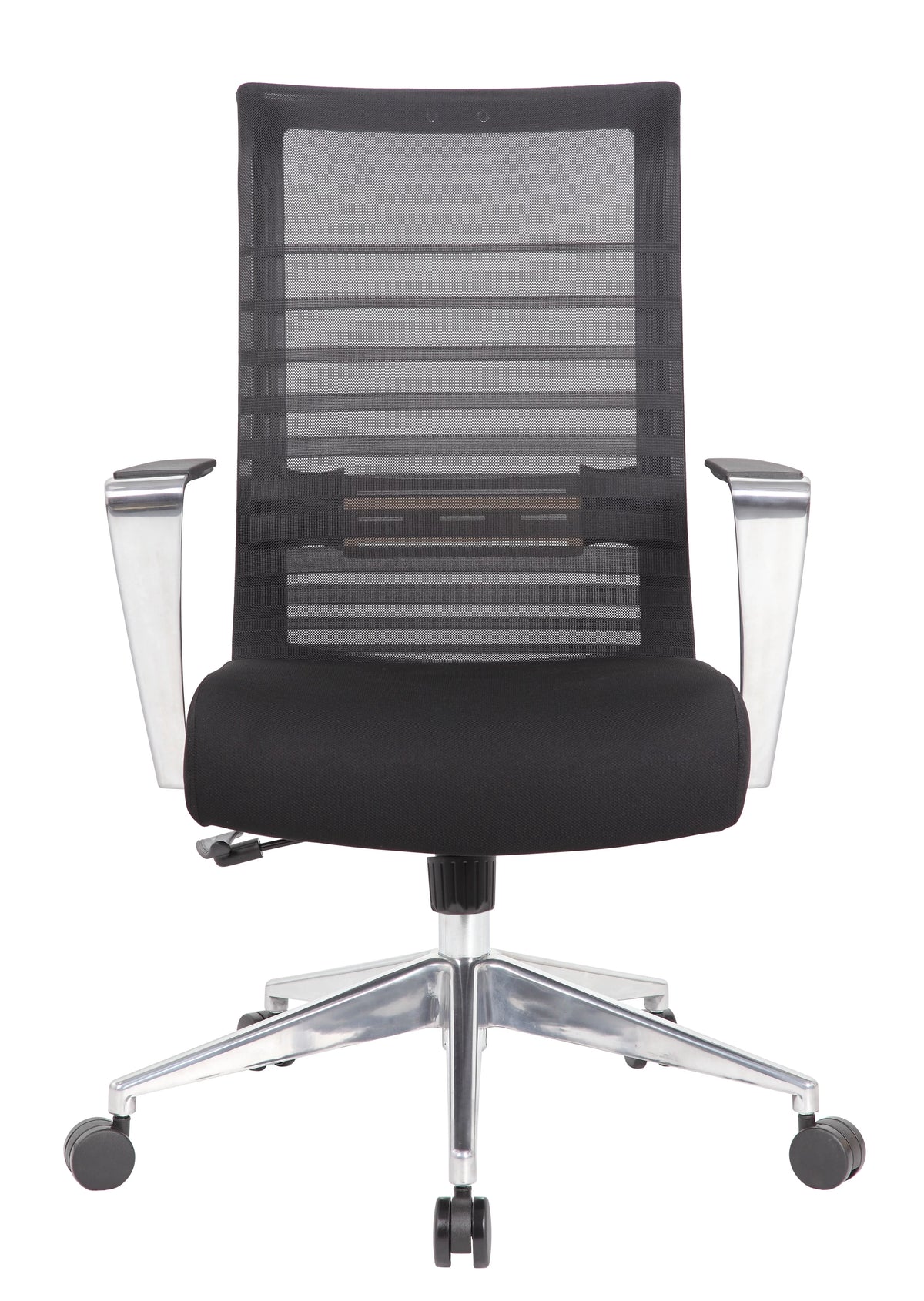 Black Mesh Back Task Chair with Aluminum Base M924