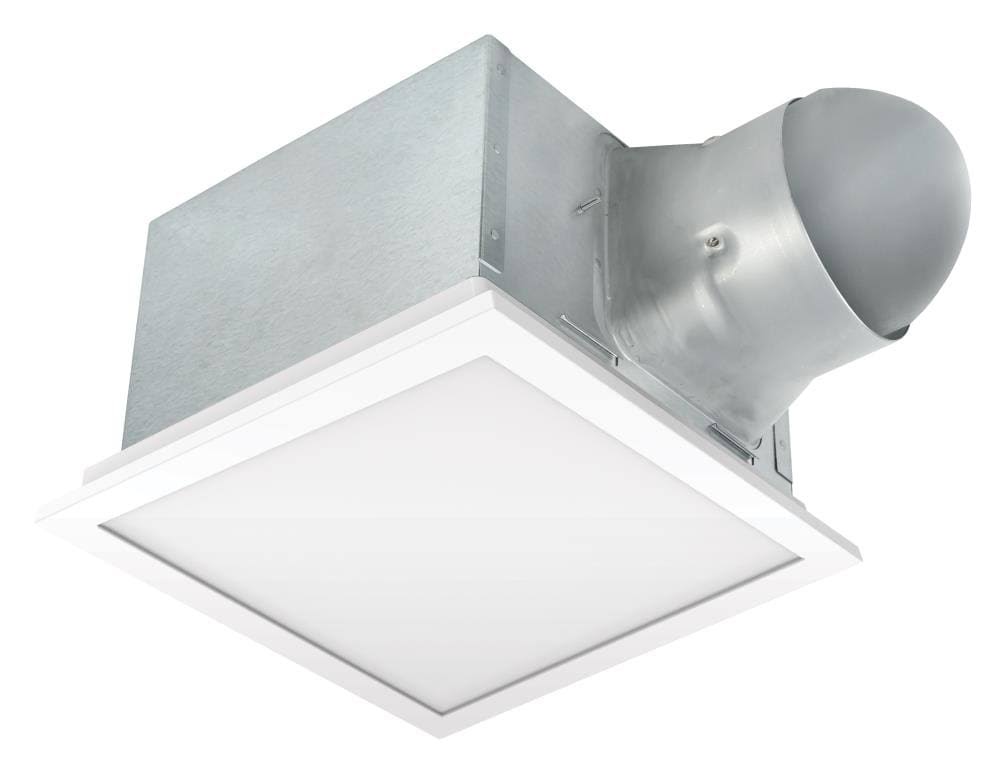 White Bathroom Fan LED Energy Star V431