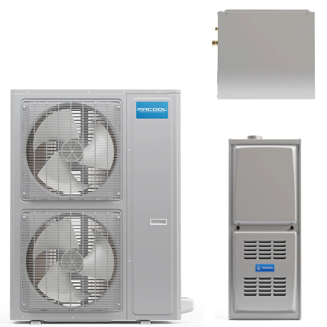4-5 Ton Central Air Conditioner and 80% AFUE Gas Furnace Split System X80408