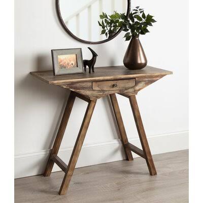 Small Wooden Console Table P9488