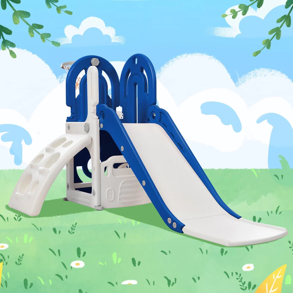 Toddler Climber and Slide Set 4 in 1 Blue C501594