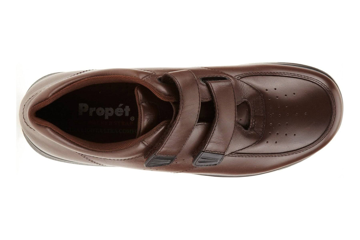 Brown Strap Walker Shoes B8423