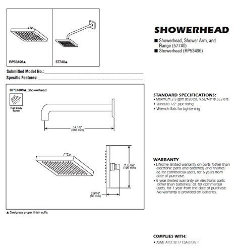 Stainless Raincan Shower Head J85877