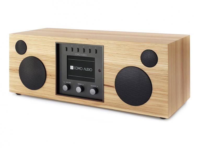 Hickory/Black Wireless Music System U348