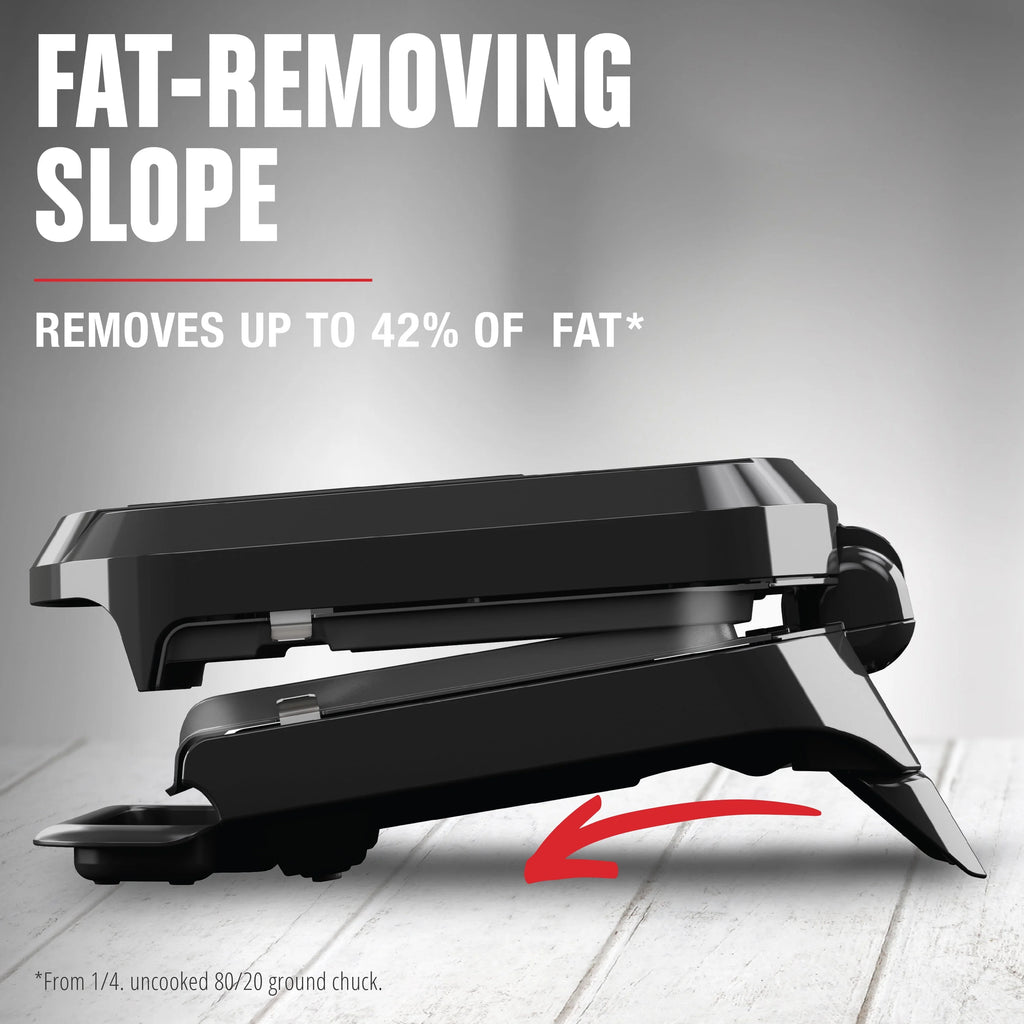 Black Removable Plate Grill and Panini O6028