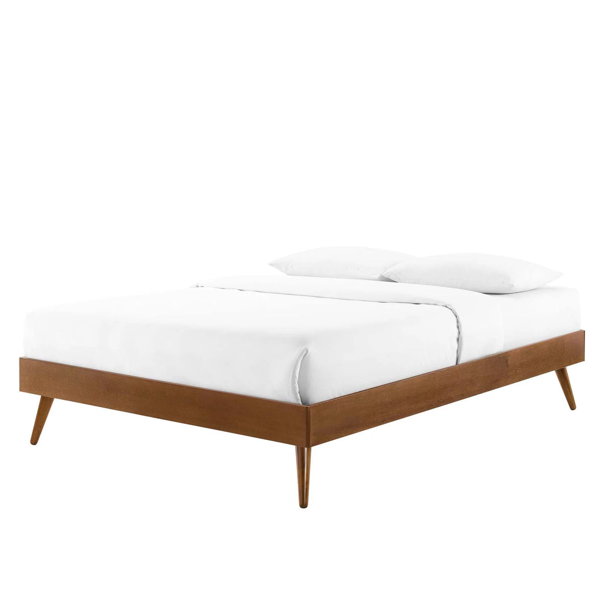 Twin Size Wood Platform Bed Frame O405068