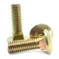 1/4-20 x 5 Coarse Thread Grade 8 Carriage Bolt Alloy Steel Yellow Zinc Plated Pk 325 N391313