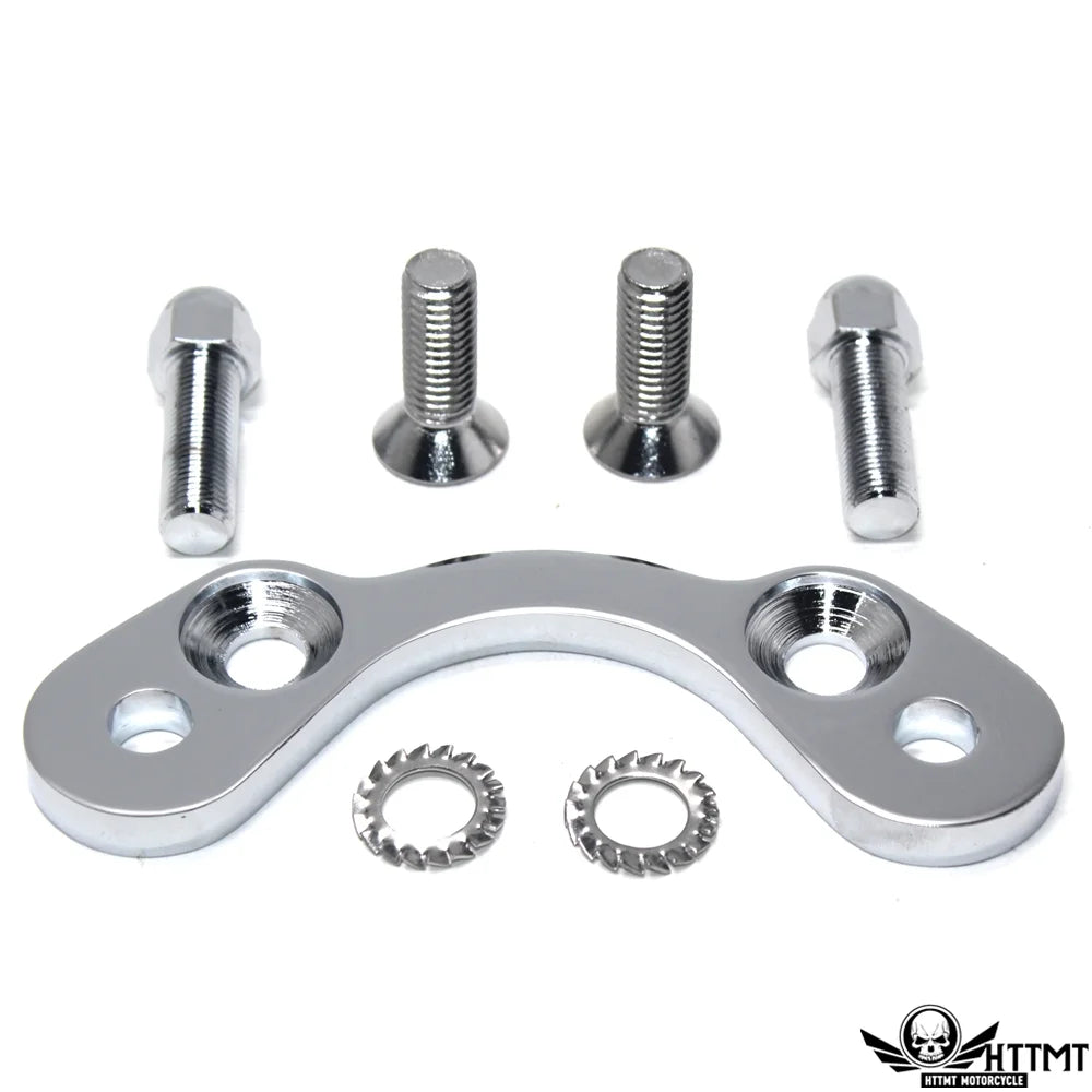 BLACK 24" Springer Front End Handlebar Adapter 2" Bar Riser O5663