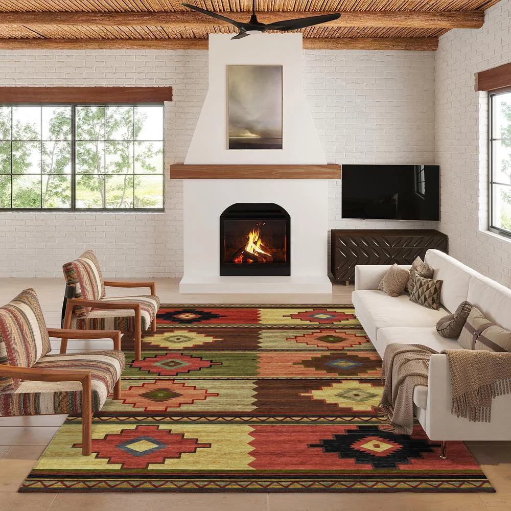 Canyon Washable Indoor/Outdoor Rug L43536