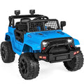 12V Kids Ride On Truck Car with Parent Remote Control Black A763