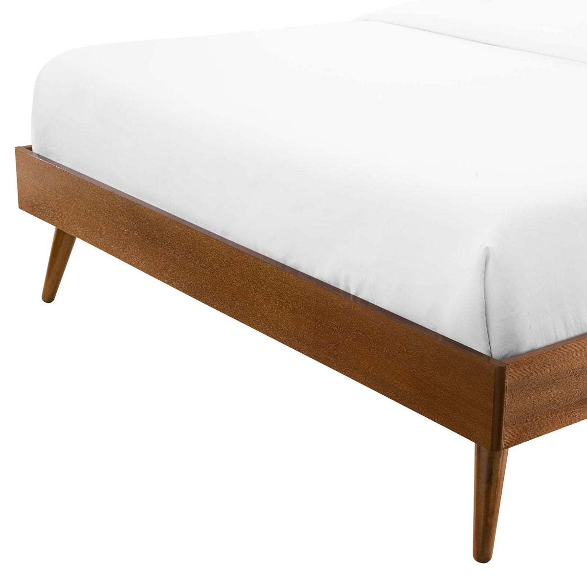 Twin Size Wood Platform Bed Frame O405068