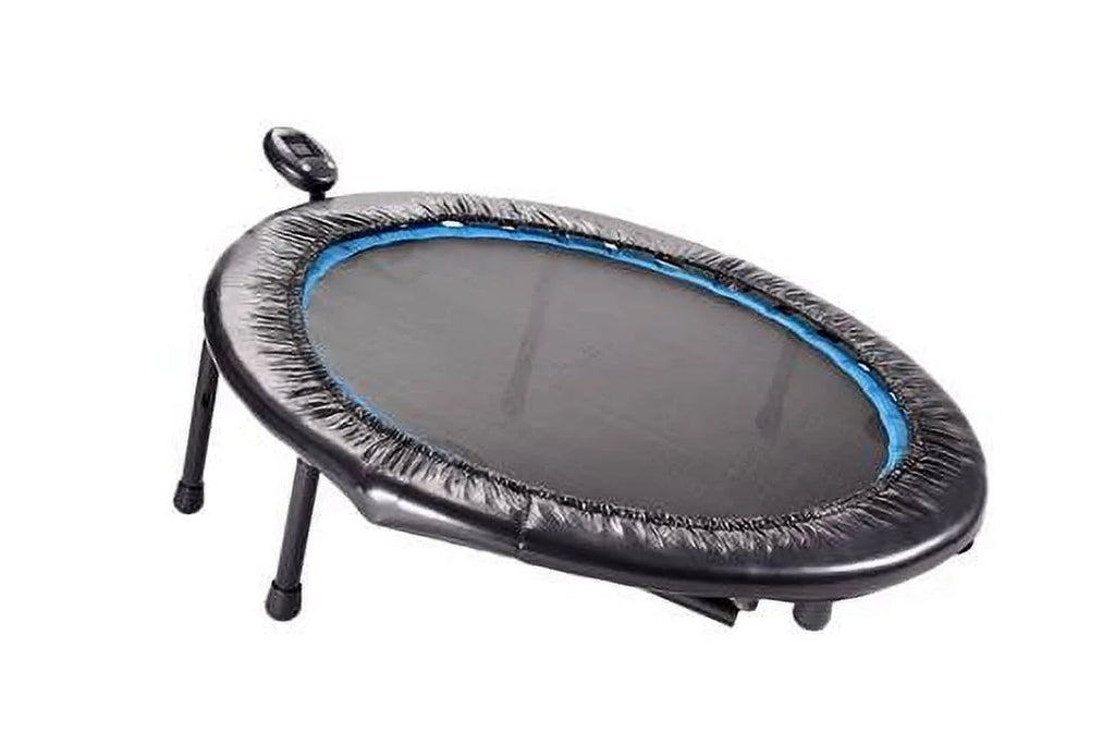 36" W x 36" D x 12" H Black Trampoline with Monitor and Adjustable Incline Y198664