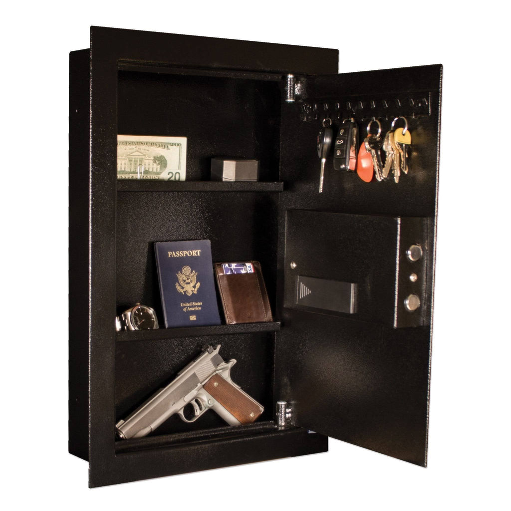 Steel Wall Safe with Electronic Lock V473
