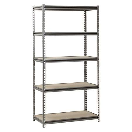 5-Shelf Steel Shelving 36 W x 18 D x 72 H 2 Count X760