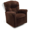 Chocolate Micro Suede Rocker Recliner V95352