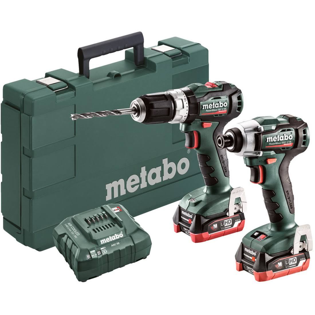 12V 4.0 Ah LiHD Cordless Impact Driver and Hammer Drill Combo Kit O3503