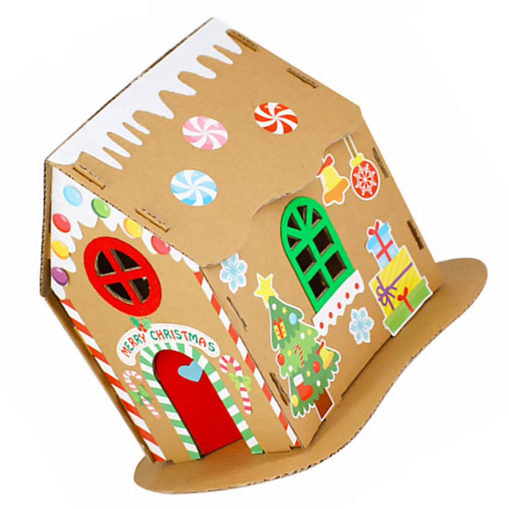 Christmas Cookie Lighted Gingerbread Dining Table Centerpieces DIY Puzzle I90947