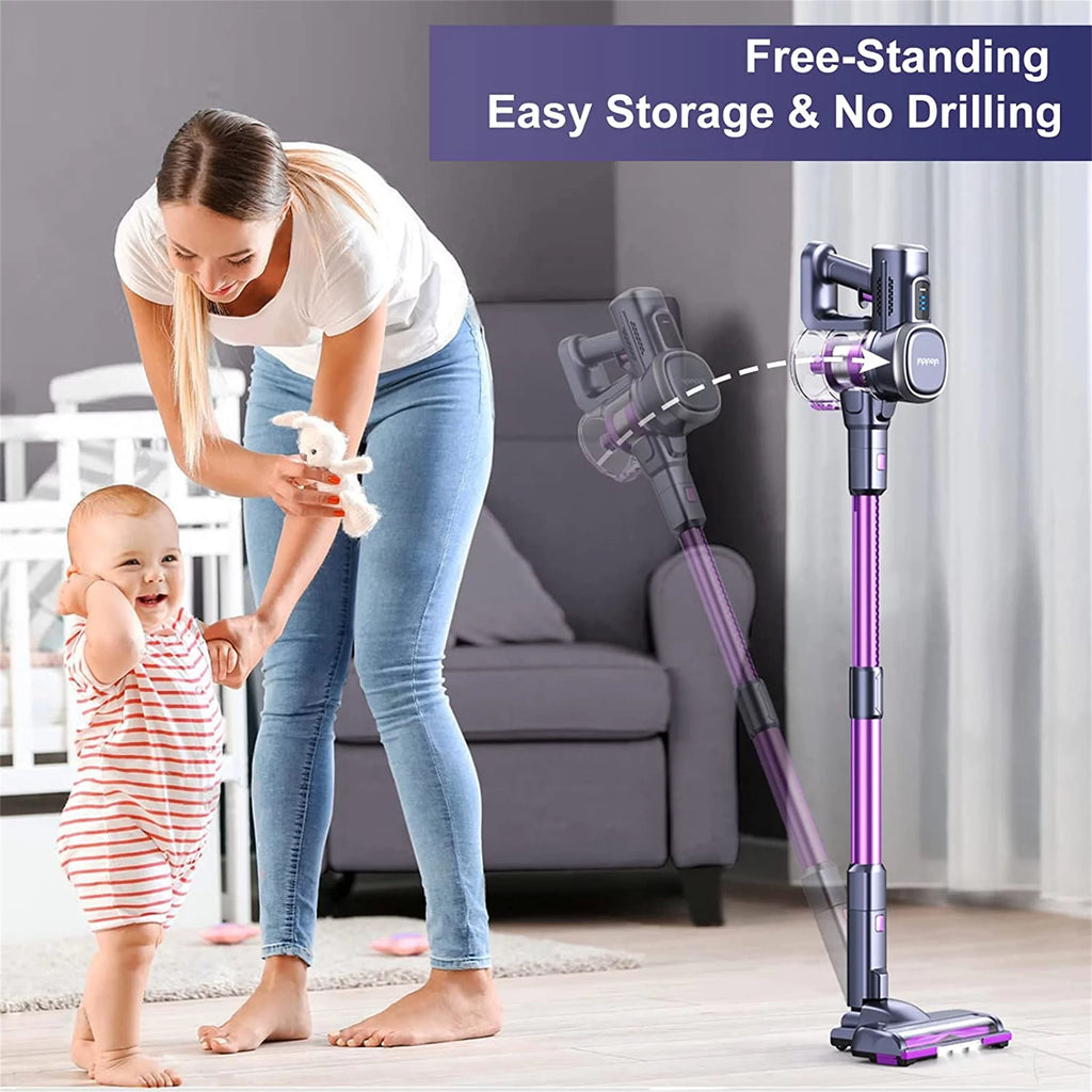 Cordless Vacuum Cleaner 6-in-1 Lightweight Stick E590