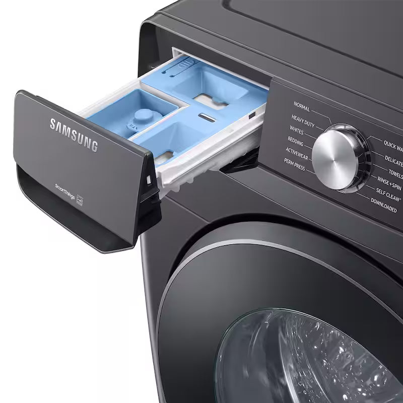 5.1 cu.ft. Smart Front Load Washer in Brushed Black W779060
