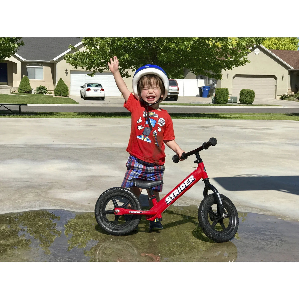 Red Balance Bike Y567
