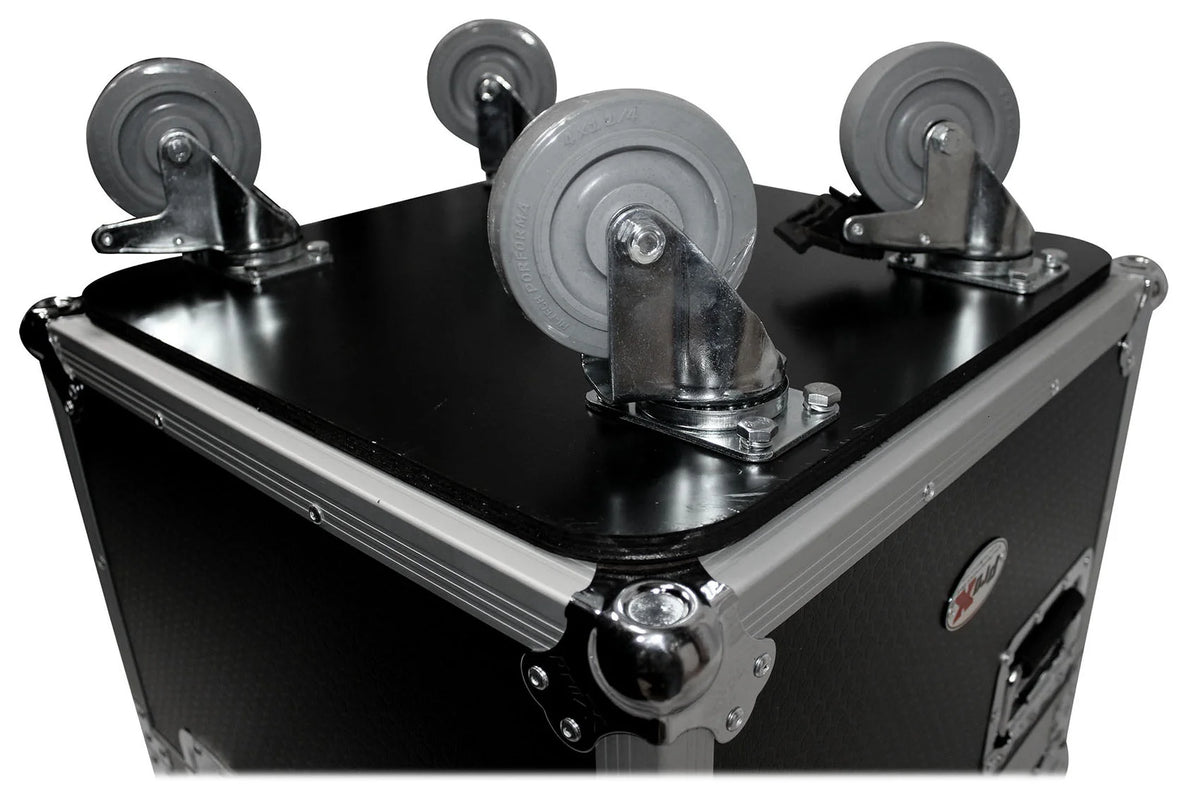 Heavy-Duty Utility Flight Case with 4 In. Casters F60916