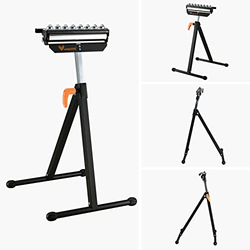 Roller Support Stand 132 Lbs Load Capacity Twin Pack P495