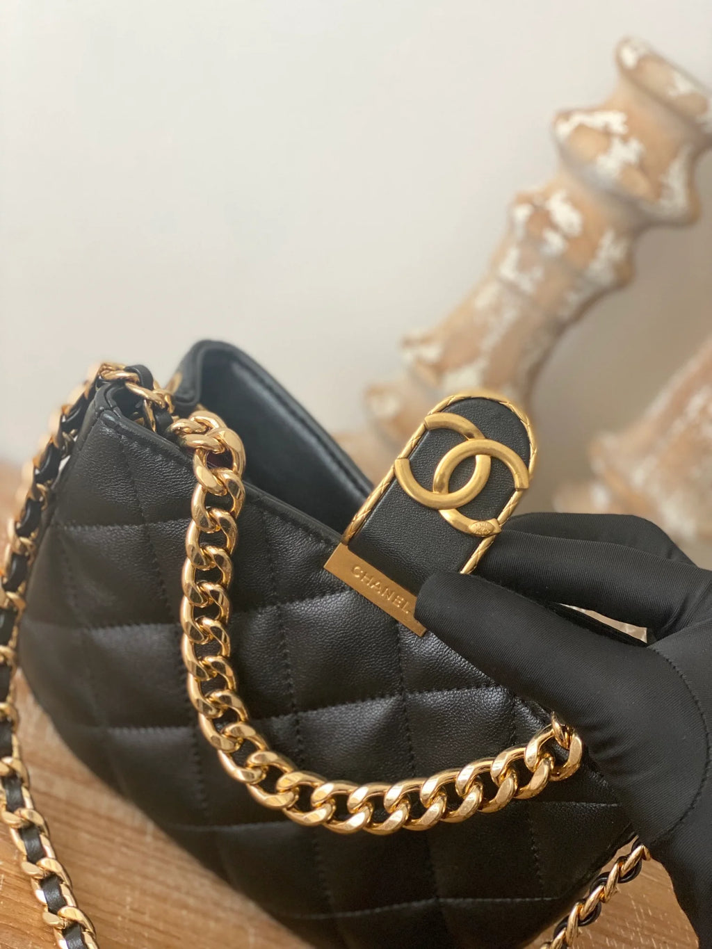 Small Hobo Bag Black G94477