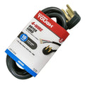 6FT 10AWG 4 Prong Black Dryer Cord C140
