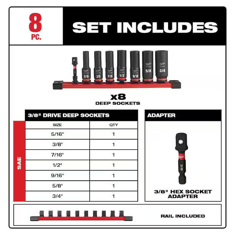 12V Cordless 3/8 in. Ratchet Kit with 3/8 in. SAE Socket Set C189583