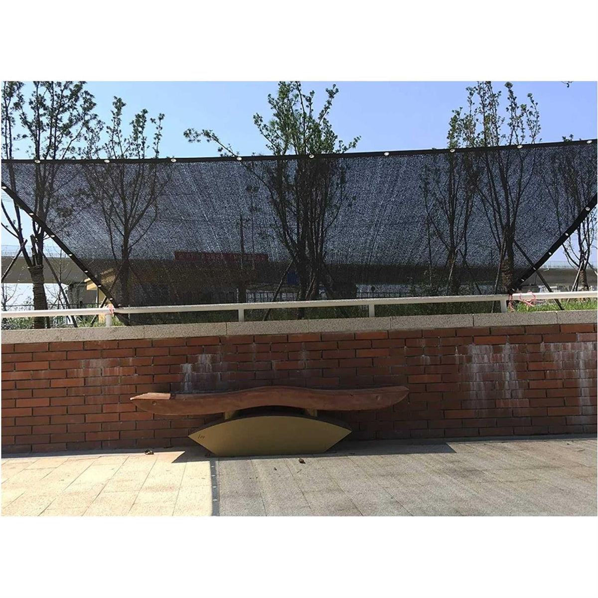 Dog Kennel Shade Cover with Grommets K761