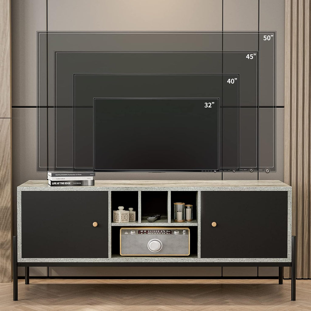 TV Stand with Storage and Open Shelves L82971