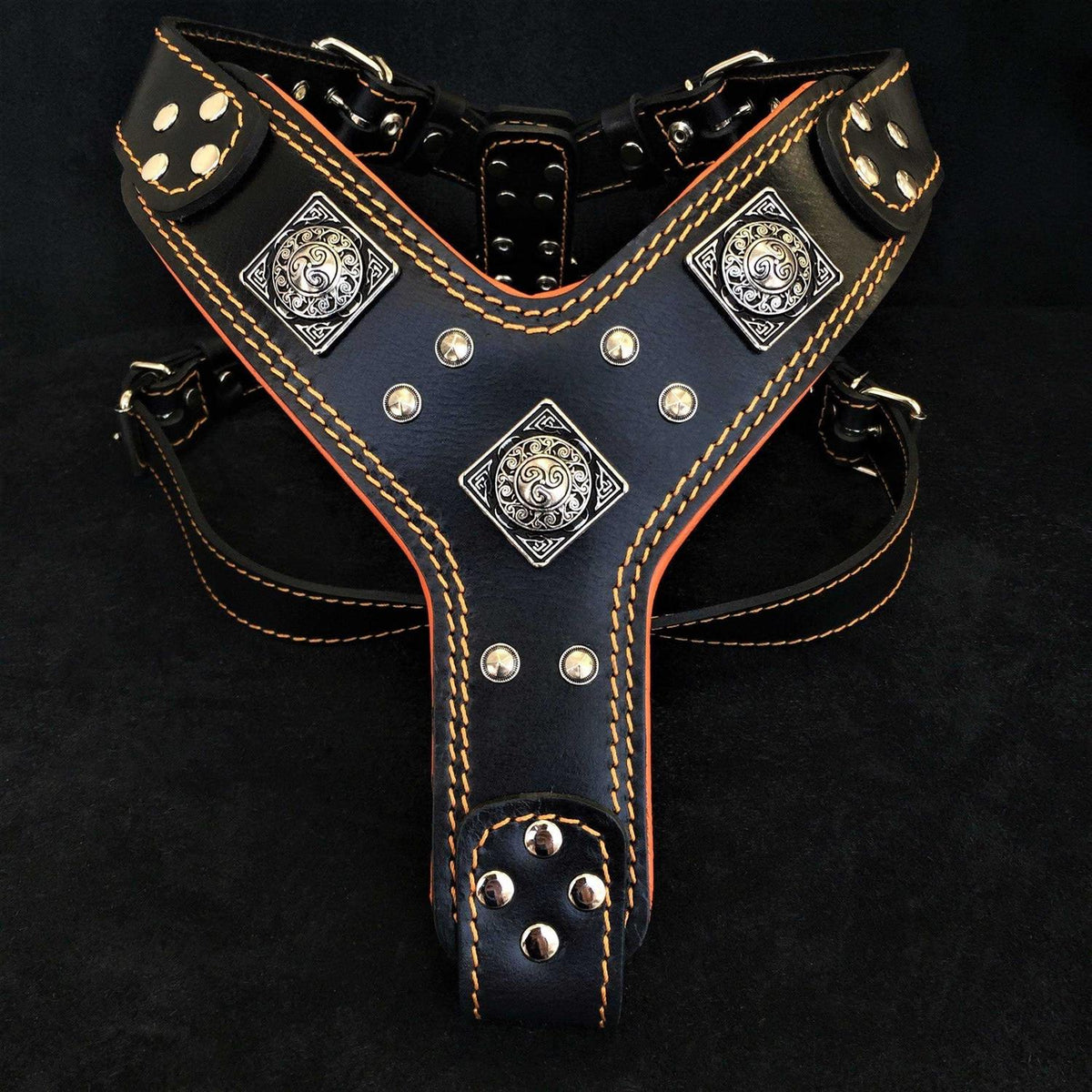 Dog Leather Harness I97077