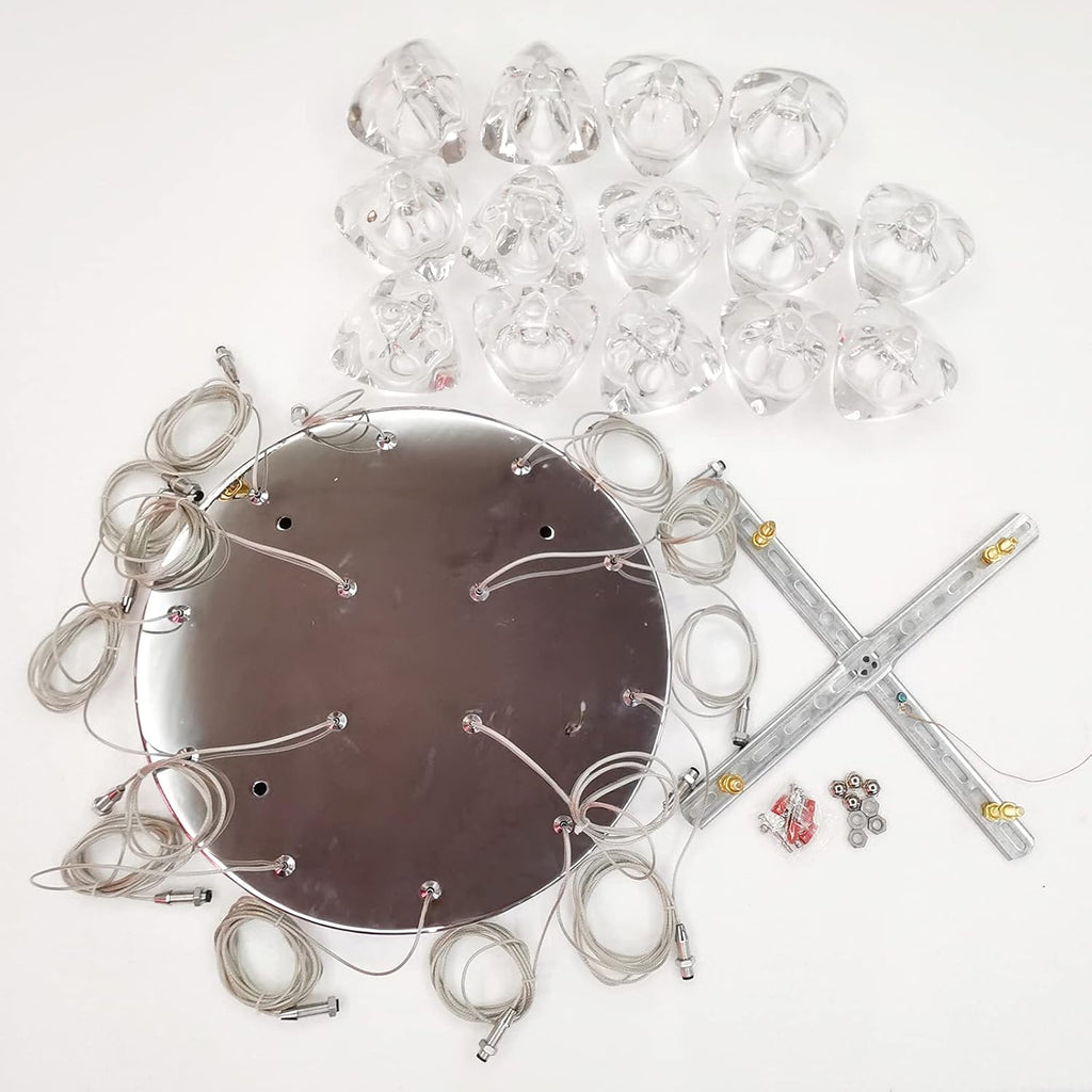 Crystal Chandelier 14-Lights H98.4 x W7.8 R86583