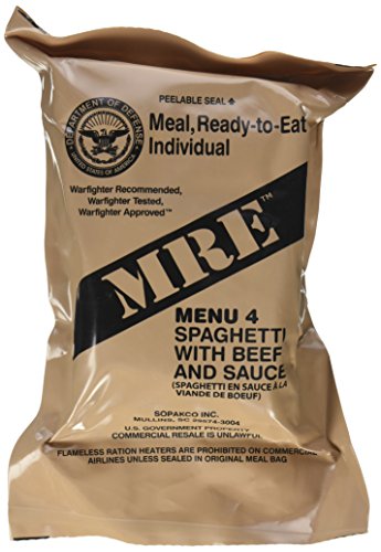 2018 US Military MRE Complete Meal I492