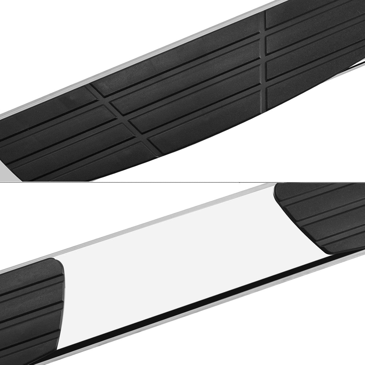 6.5 inch Running Boards Side Steps Nerf Bars for Dodge Ram 1500 Crew Cab H6588