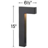 Satin Black Landscape LED Path Light A2200