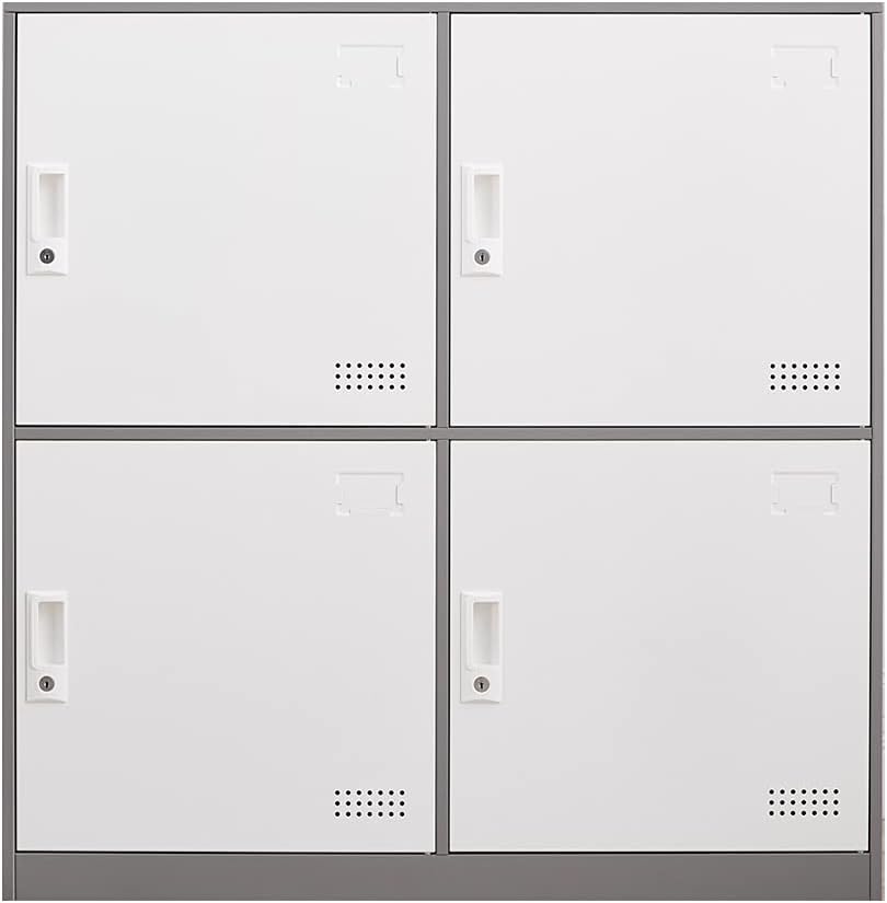 6 Door Steel Storage Locker Cabinet with Lock A666
