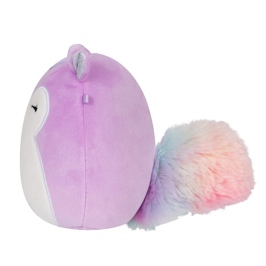 Purple Squirrel Plush 7.5 inch Ultra Soft Stuffed Toy Z398