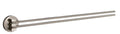 Brushed Nickel Swing-Arm Towel Rail O32878