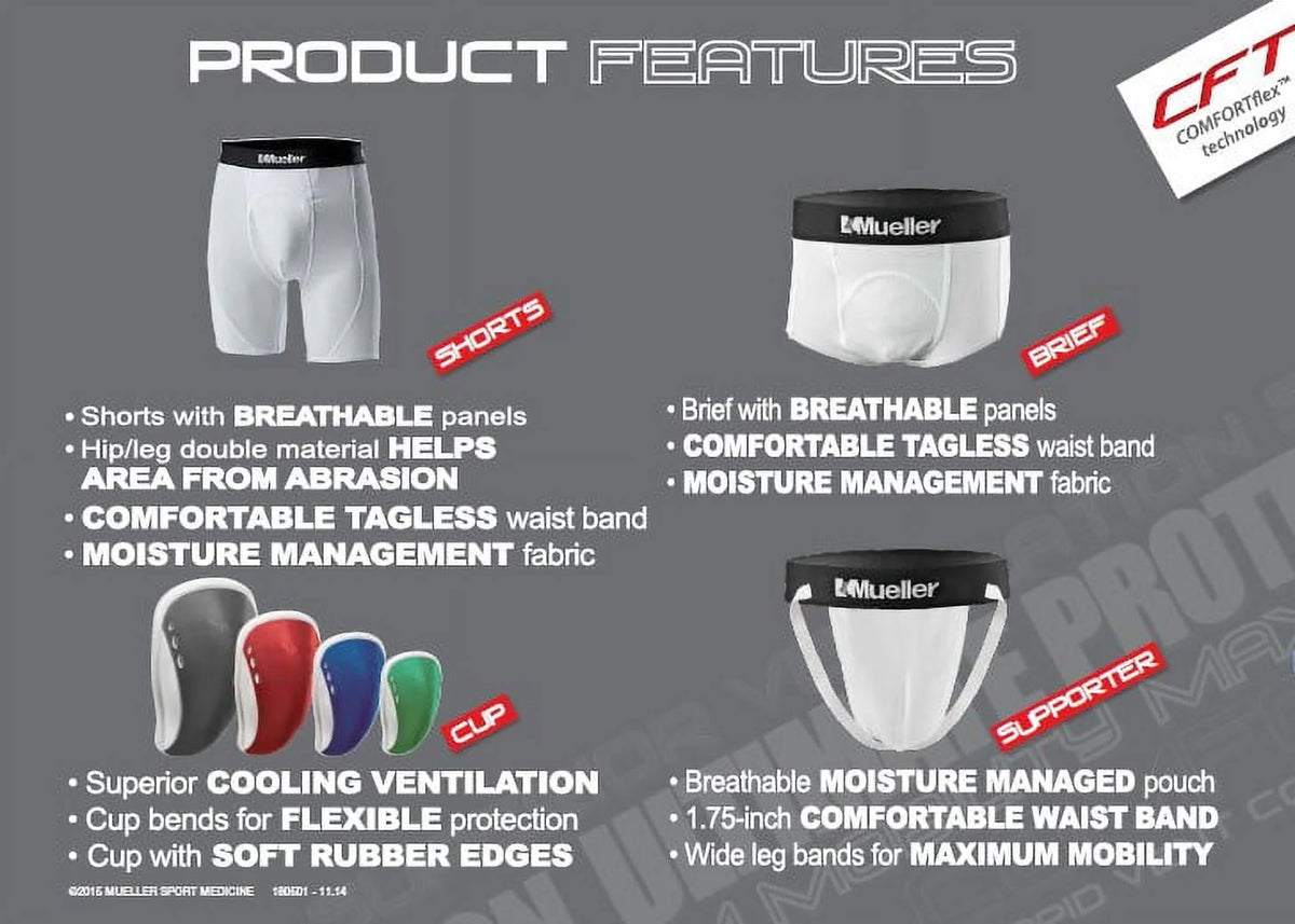 Athletic Supporter with Flex Shield Cup L3844
