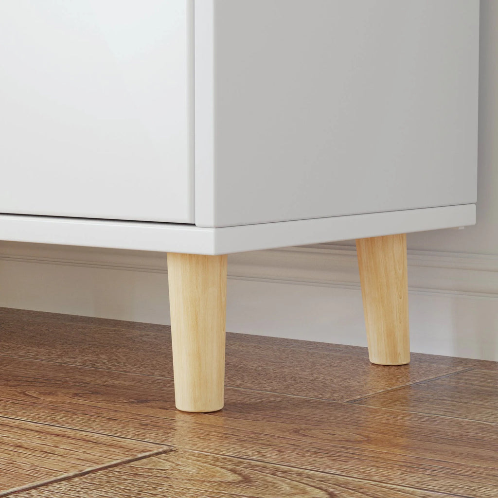White 6 Drawer Wood Dresser E223525