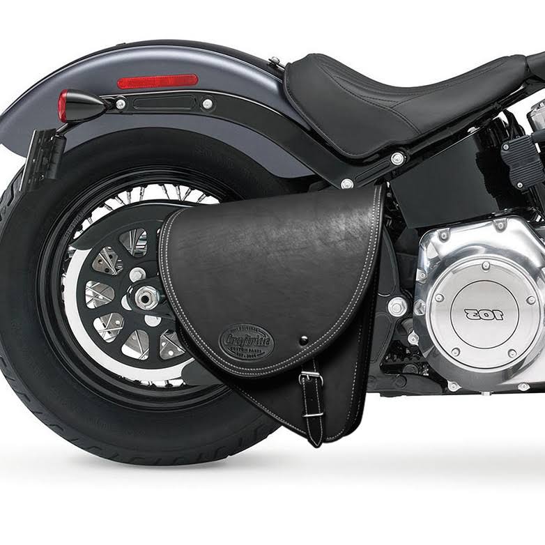 Black Motorbike Saddlebag Side Bag Y27667
