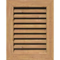 Unfinished Functional Vertical Gable Vent Z6801