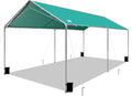 Green 10 X 20 Ft Carport U394746