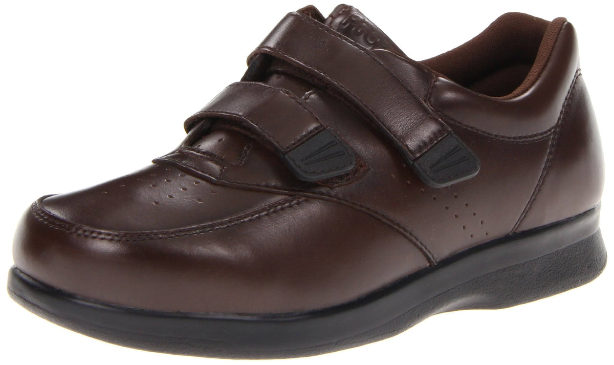 Brown Strap Walker Shoes B8423
