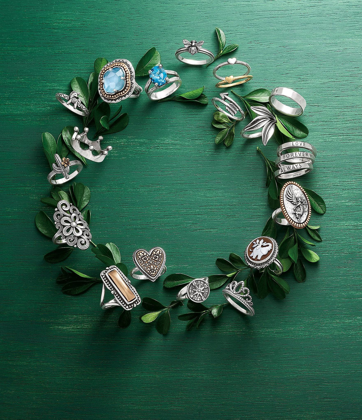 Spring Leaves Ring E709300