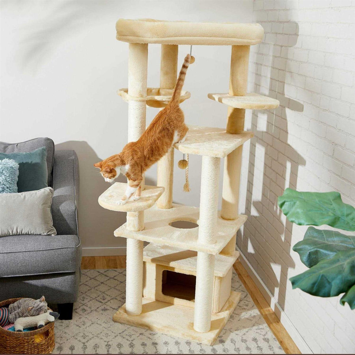 65-in XXL Heavy Duty Cat Tree Y2027