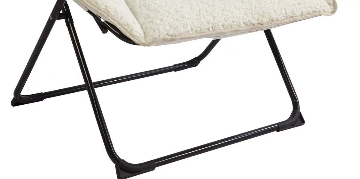 Folding Hex Chair White Z11402