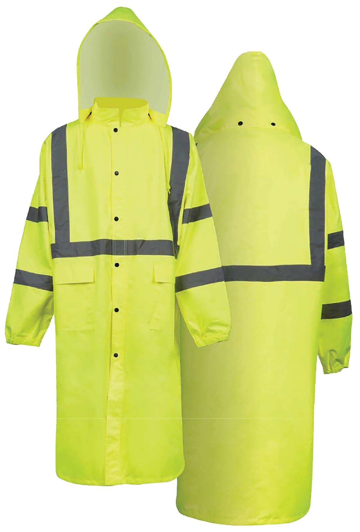 Lime Waterproof Rain Coat Z3066