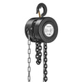 10 Feet Manual Hand Lift Steel Chain Block Hoist with 2 Hooks 2 Ton Capacity Z200